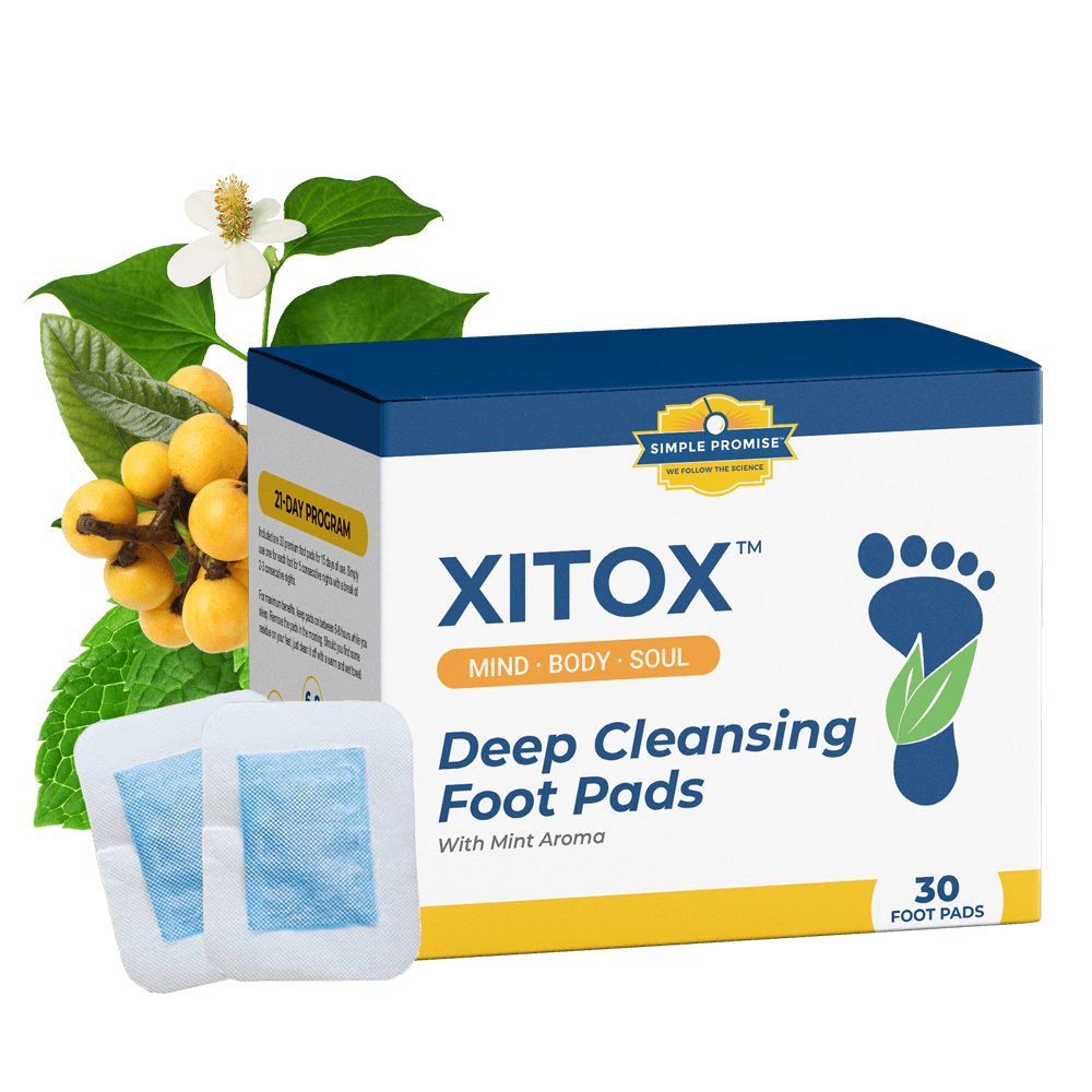 Xitox's™ foot pads contain a combination of powerful herbs that help provide a soothing experience for your feet after a long day.